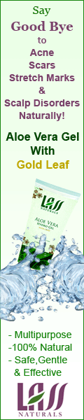 Lass Aloe Vera Gel is a multipurpose gel for face, scalp and skin care. Click Here to view details.